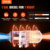 VEVOR Diesel Air Heater, 12V 5KW Diesel Heater with Remote Control and LCD, 10L Fuel Tank Diesel Parking Heater, Rapid Heating and Low Noise for RV Tr