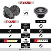 5 Core 10 Inch Subwoofer 85W RMS Full Range Pro Audio Speaker 4 Ohm Car Subwoofers 1' CCAW Voice Coil Sub Woofer w 23 oz Magnet for Car RV DJs Home Th