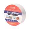 Waterproof Tape for Leaks Aluminum Butyl Tape with Adhesive for RV Repair, Glass Repairs, Air Mattress Patch, Window Caulking, Boat Sealing, Roof Patc