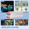 Waterproof Tape for Leaks Aluminum Butyl Tape with Adhesive for RV Repair, Glass Repairs, Air Mattress Patch, Window Caulking, Boat Sealing, Roof Patc