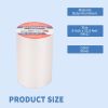 Waterproof Tape for Leaks Aluminum Butyl Tape with Adhesive for RV Repair, Glass Repairs, Air Mattress Patch, Window Caulking, Boat Sealing, Roof Patc